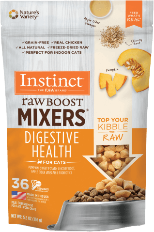 Raw Boost Mixers Digestive Health Freeze-Dried Cat Food Topper