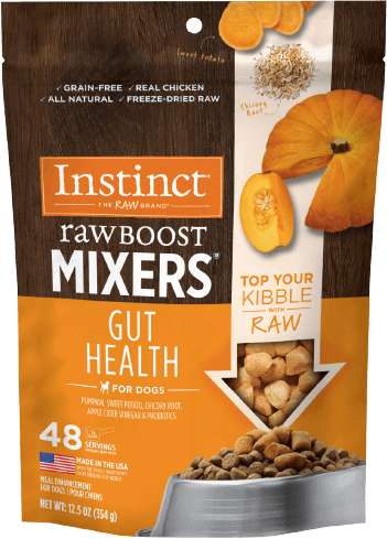 Raw Boost Mixers Gut Health Freeze-Dried Dog Food Topper