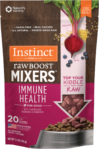 Raw Boost Mixers Immune Health Freeze-Dried Dog Food Topper