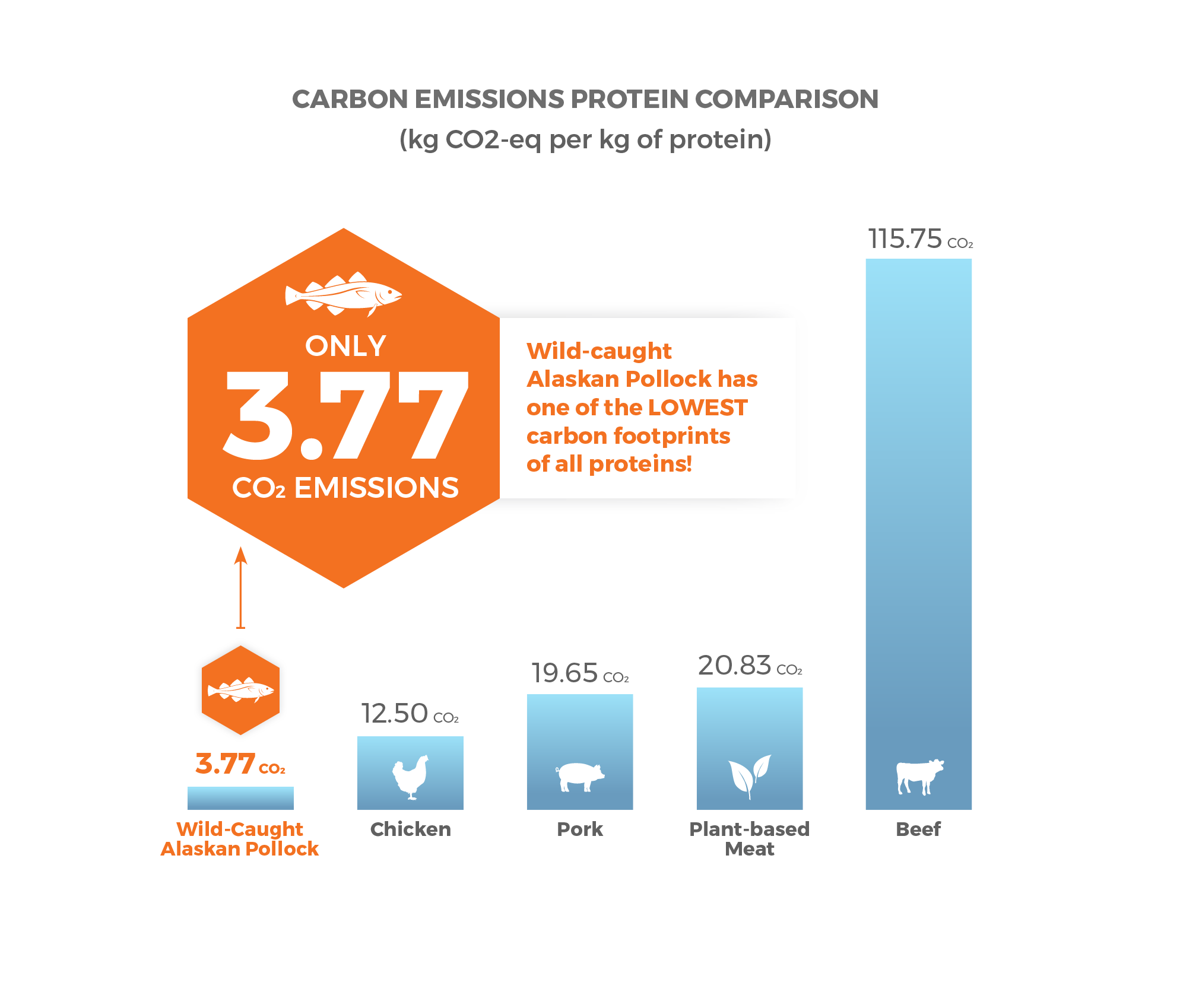 Carbon Emissions Protein Comparison